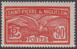 Saint-Pierre Et Miquelon 1910-1939 - N° 129 (YT) N° 132 (AM) Neuf *. - Unused Stamps
