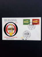 DEUTSCHLAND MI-NR. 583-584 FDC(FIDACOS) CEPT 1969 - 1969