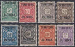 Niger - Timbres-taxe N° 1 à 8 (YT) N° 1 à 8 (AM) Neufs *. - Unused Stamps