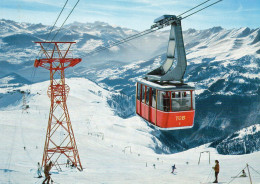 Crans Sur Sierre - Téléphérique De Cry D' Err Bella-lui , Vue De Bella-lui - Crans-Montana