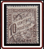 Monaco - Timbre-taxe N° 4 (YT) Oblitéré. - Taxe
