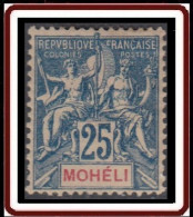 Mohéli - N° 07 (YT) N° 7 (AM) Neuf *. - Unused Stamps