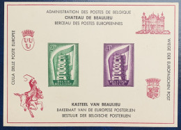 België, 1956, LX21, Postfris **, OBP 37€ - Feuillets De Luxe [LX]