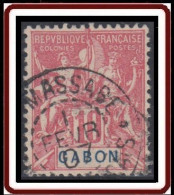 Gabon 1886-1907 - Massabe Sur N° 20 (YT) N° 20 (AM). Oblitération De 1907. - Oblitérés