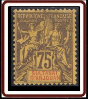 Anjouan - N° 12 (YT) N° 12 (AM) Neuf *. Aminci. - Unused Stamps