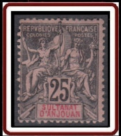 Anjouan - N° 08 (YT) N° 8 (AM) Neuf *. - Unused Stamps