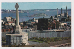 Canada SAILOR'S MEMORIAL ON THE CITADEL, Halifax, Nova Scotia, View Vintage Photo Postcard RPPc AK (42371) - Halifax