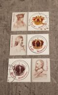 ROMANIA CROWNS OF KINGS AND QUEENS FROM ROMANIA SET USED - Gebraucht