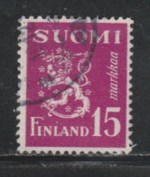 FINLANDE 482 // YVERT 366 // 1950 - Used Stamps