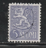 FINLANDE 484 // YVERT411  // 1954-58 - Used Stamps