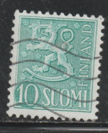FINLANDE 485 // YVERT412  // 1954-58 - Used Stamps