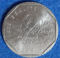 (CG#128) - Cinquième République - 2 Francs 1981 - 2 Francs