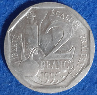 (CG#132) - Cinquième République - 2 Francs 1995 - Pasteur - Commémoratives