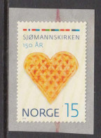 2014 Norway Church Abroad Waffles Food  Complete Set Of 5 MNH @ BELOW FACE VALUE - Neufs