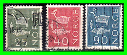 NORUEGA - NORWEY ( EUROPA ) SELLOS DE DIFERENTES AÑOS Y VALORES - Used Stamps