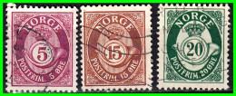 NORUEGA - NORWEY ( EUROPA ) SELLOS DE DIFERENTES AÑOS Y VALORES - Used Stamps