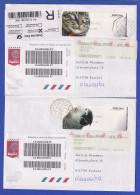 Portugal 2005 ATM Katze / Papagei Mi-Nr. 52-53 Je Wert AZUL 4,00 Auf R-FDC N. D - Timbres De Distributeurs [ATM]