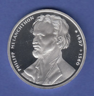 Bundesrepublik 10DM Silber-Gedenkmünze 1997 Philipp Melanchthon PP - 10 Mark