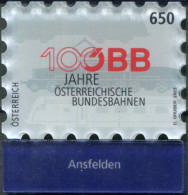 Austria 2023. 100 Years Of The Railway Company, ÖBB. Ansfelden (MNH OG) S/S - Ongebruikt