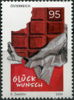 Austria 2024. Congratulations And Good Luck (MNH OG) Stamp - Ongebruikt