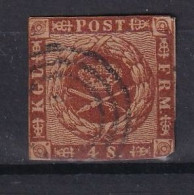 DENMARK 1858 - Canceled - Mi 7b - Oblitérés