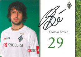 Fußball-Autogrammkarte AK Thomas Broich Borussia Mönchengladbach 04-05 Rott Am Inn 1. FC Köln Nürnberg Wacker Burghausen - Autografi