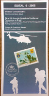 Brochure Brazil Edital 2008 06 Helicopter Military Ship Marines Without Stamp - Lettres & Documents