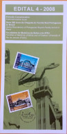 Brochure Brazil Edital 2008 04 Faculty Of Medicine Education Health Without Stamp - Brieven En Documenten