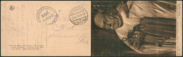 Guerre 14-18 - CP En Feldpost + Briefstempel "Rekruten-dépot / Brugge" (1915) > Kiel - Army: German