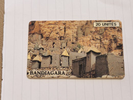 MALI-(MAL-O-25)-bandiagara-(30)-(20units)-(002684844)-(tirage-100.000)+1card Prepiad - Mali