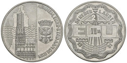 HOLANDA. 2 1/2 Ecu. 1991. ARNHEM. CuNi. 15,49g. SC. - Otros & Sin Clasificación