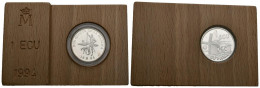 CONTEMPORANEO. 1 Ecu. (Ar. 6,72g/24mm). 1994. Cervantes-Don Quijote. PROOF. 125 - Andere & Zonder Classificatie