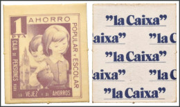 BARCELONA (1980va).Vale De 1 Peseta Para La Caja De Pensiones Para La Vejez Y A - Autres & Non Classés