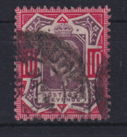 Großbritannien 113 A König Edward VII. 10 Pence 1902 Gestempelt - Covers & Documents