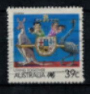Australie - "Kangourou Et émeu Portant Des Touristes" - Oblitéré N° 1098 De 1988 - Used Stamps