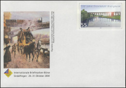 USo 83 Briefmarken-Börse Sindelfingen 2004 Post Und Eisenbahn, ** - Enveloppes - Neuves