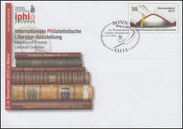 USo 278 Philatelistische Literatur-Ausstellung IPHLA Mainz 2012, EV-O Bonn  - Buste - Nuovi