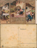 Ansichtskarte  Märchen Tischlein, Deck Dich. MB Künstlerkarte 1912 - Fairy Tales, Popular Stories & Legends