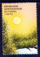 Congo 2000 MNH, Nature, Rising Sun - Nature