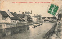 Châtillon Coligny * Vue Du Canal De Briare * Péniche - Chatillon Coligny