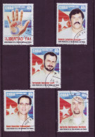 Amérique - Cuba - 2007 - Cinco Presos En EU Por Defender A Su Pueblo - 5 Timbres Différents - 6988 - Otros & Sin Clasificación