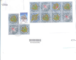 2024. Russia, The Letter Sent By Registered  Post To Moldova - Storia Postale