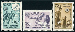 Türkiye 1961 Mi 1827-1829 MNH UNICEF - Ungebraucht