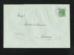 "WUERTTEMBERG" 1898, Ganzsachenumschlag K1 "LANGENARGEN" Nach Tettnang (R1100) - Ganzsachen