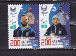 KAZAKHSTAN-2021-PARALYMPICS GAMES TOKYO 2020.-MNH - - Eté 2020 : Tokyo