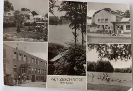 Alt Zeschdorf, Bungalow-Siedlung, Mittelsee, Badestrand, Oberschule, 1986 - Seelow