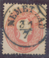 1861. Typography With Embossed Printing 5kr, NEMET LAD - ...-1867 Prephilately