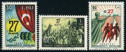 Türkiye 1961 Mi 1804-1806 MNH Revolution - Ungebraucht