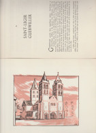 Dessin Commenté - Eglise Saint Léger De Guebwiller - Zeichnungen