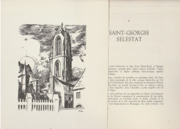 Dessin Commenté - église Saint Georges De Sélestat - Drawings